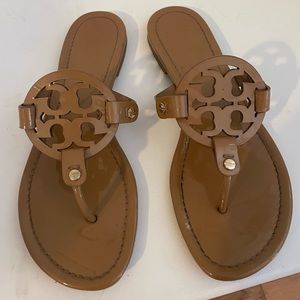 Tory Burch Miller Flip Flops size 8